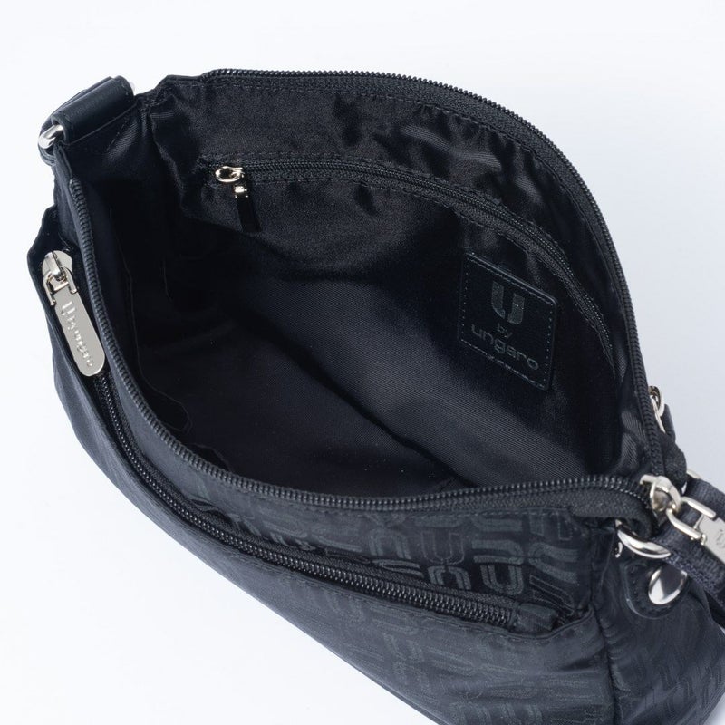 U by ungaro フランシーヌ ポシェット ブラック×ブラック