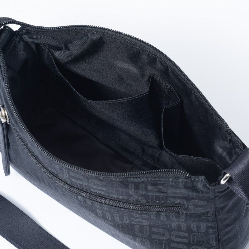 U by ungaro フランシーヌ ポシェット ブラック×ブラック