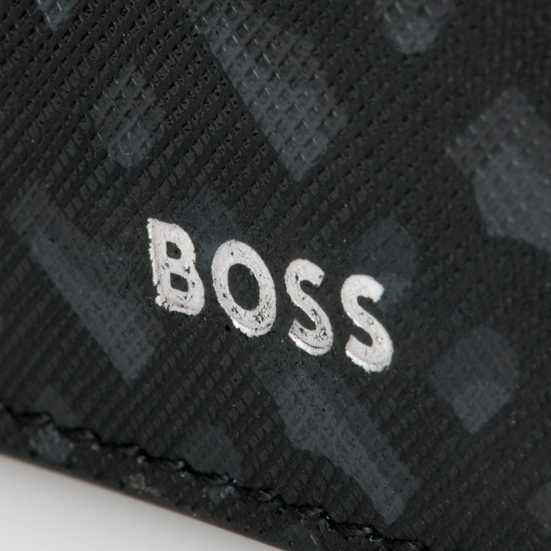 BOSS Zair 折り財布【HBMW6ZS1】 ブラック