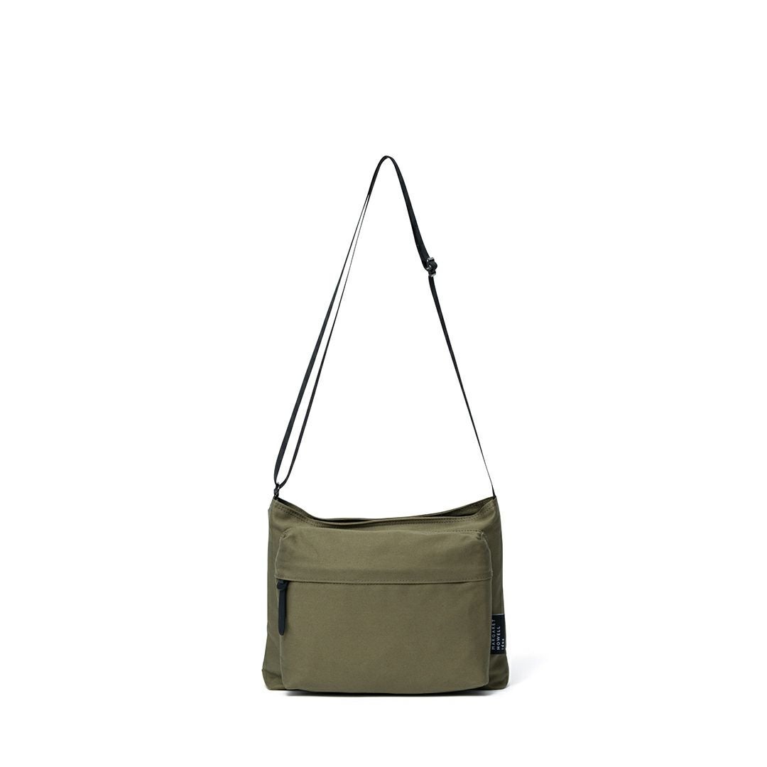 MARGARET HOWELL idea Weather proof サコッシュ カーキ