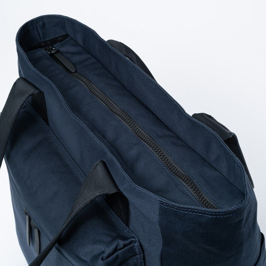 MARGARET HOWELL idea Weather proof トート ネイビー