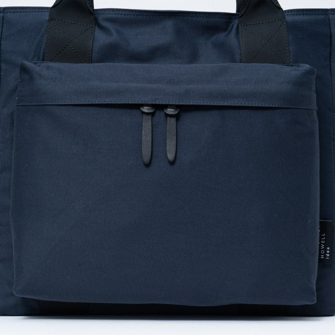 MARGARET HOWELL idea Weather proof トート ネイビー