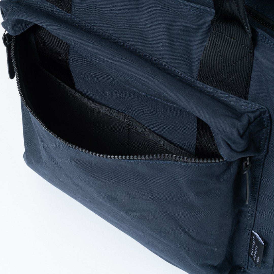 MARGARET HOWELL idea Weather proof トート ネイビー