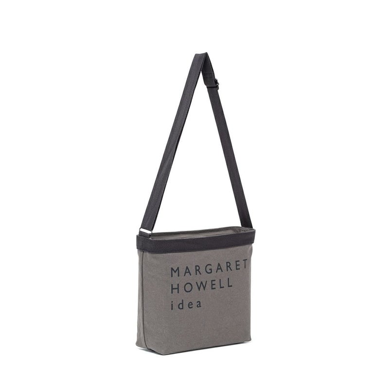 MARGARET HOWELL idea Big logo ショルダー(S) グレー