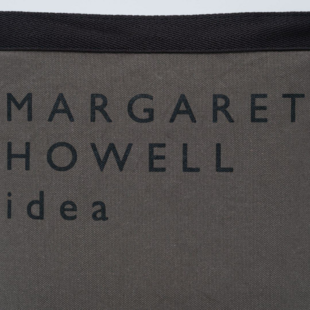 MARGARET HOWELL idea Big logo ショルダー(S) グレー