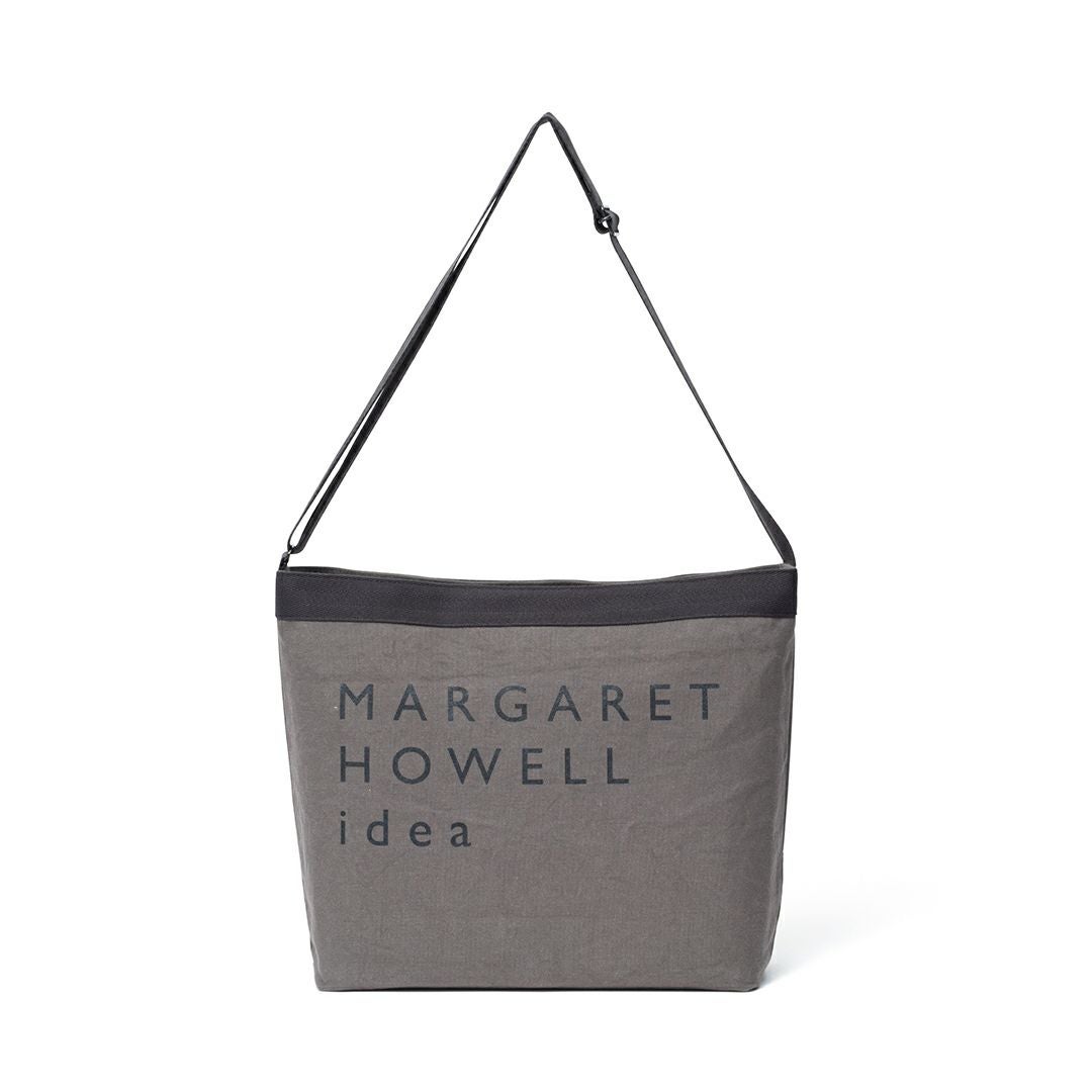 MARGARET HOWELL idea Big logo ショルダー(M) グレー