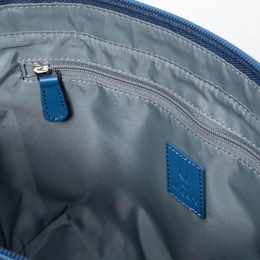 U by ungaroアレクシア 2WAYトート ブルー