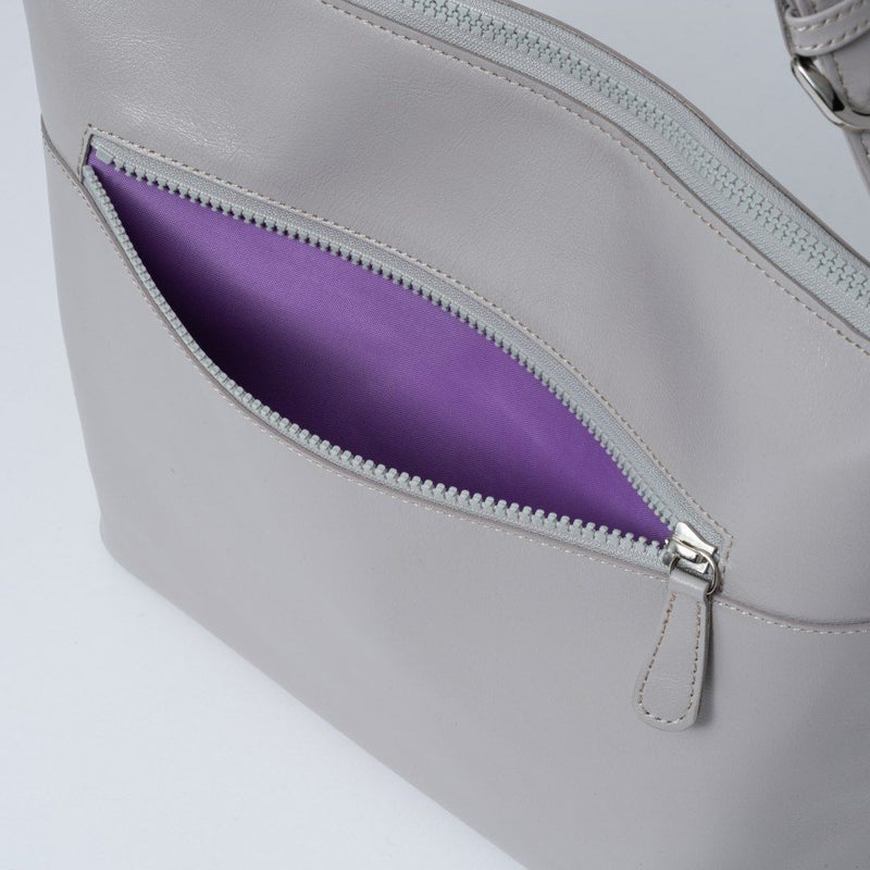  U by ungaroポレット ショルダー(M) ライトグレー