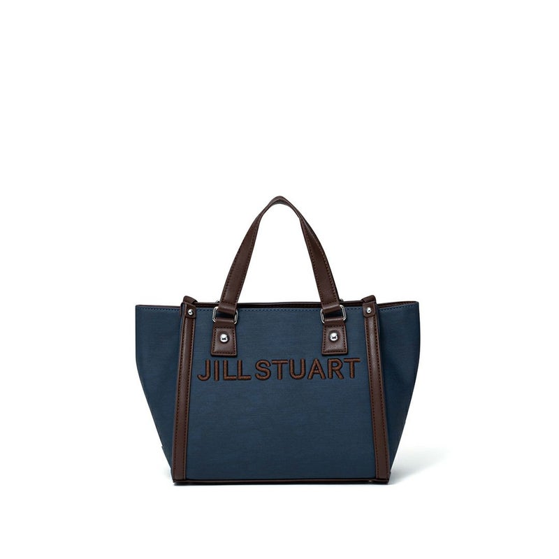 JILL STUARTパネルデニム 2WAYトート ネイビー