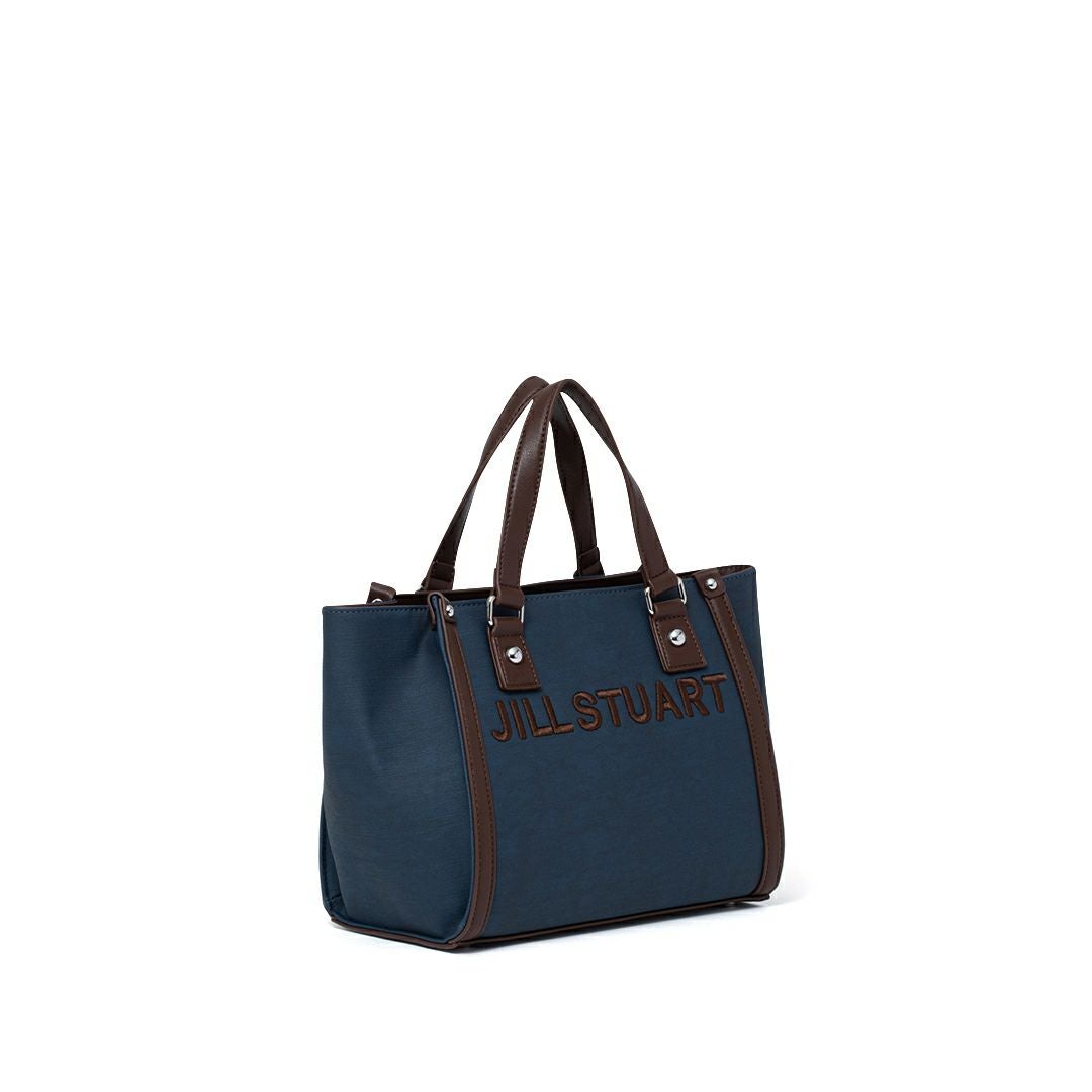 JILL STUARTパネルデニム 2WAYトート ネイビー
