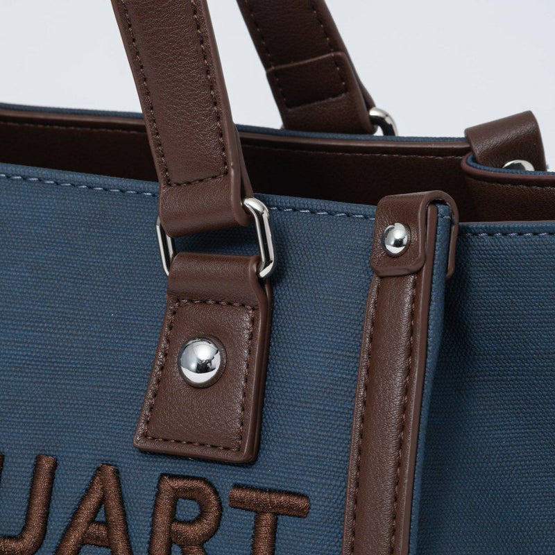 JILL STUARTパネルデニム 2WAYトート ネイビー