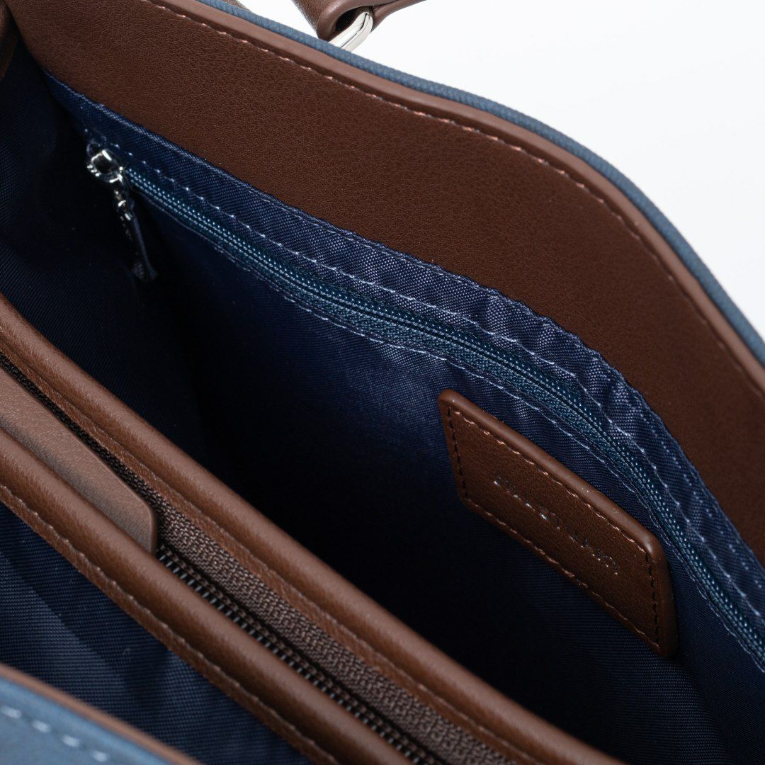 JILL STUARTパネルデニム 2WAYトート ネイビー