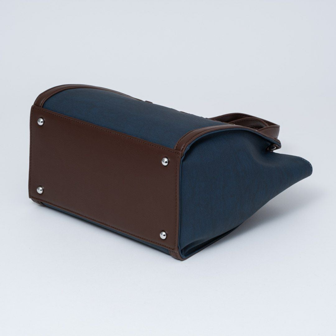 JILL STUARTパネルデニム 2WAYトート ネイビー