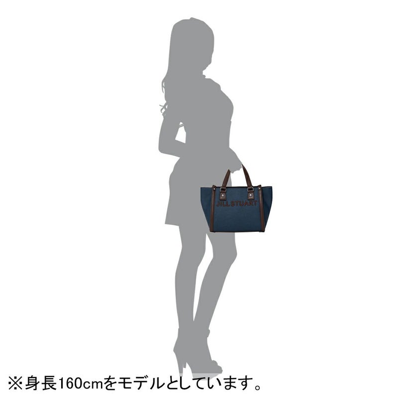 JILL STUART パネルデニム 2WAYトート