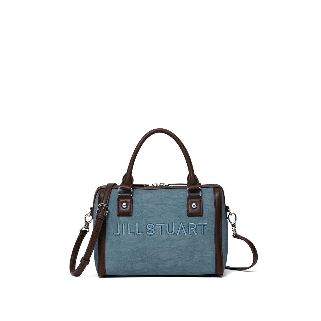 JILL STUARTパネルデニム 2WAYボストン サックス