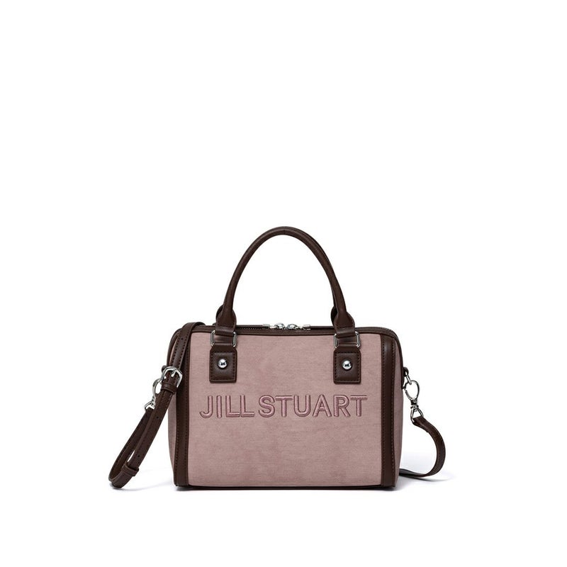 JILL STUARTパネルデニム 2WAYボストン ピンク