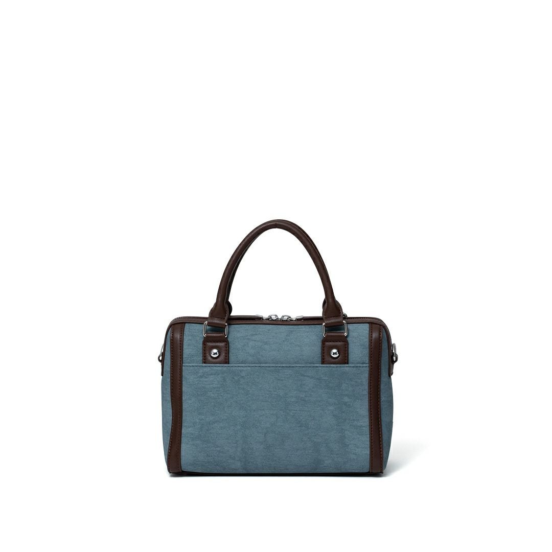 JILL STUARTパネルデニム 2WAYボストン サックス