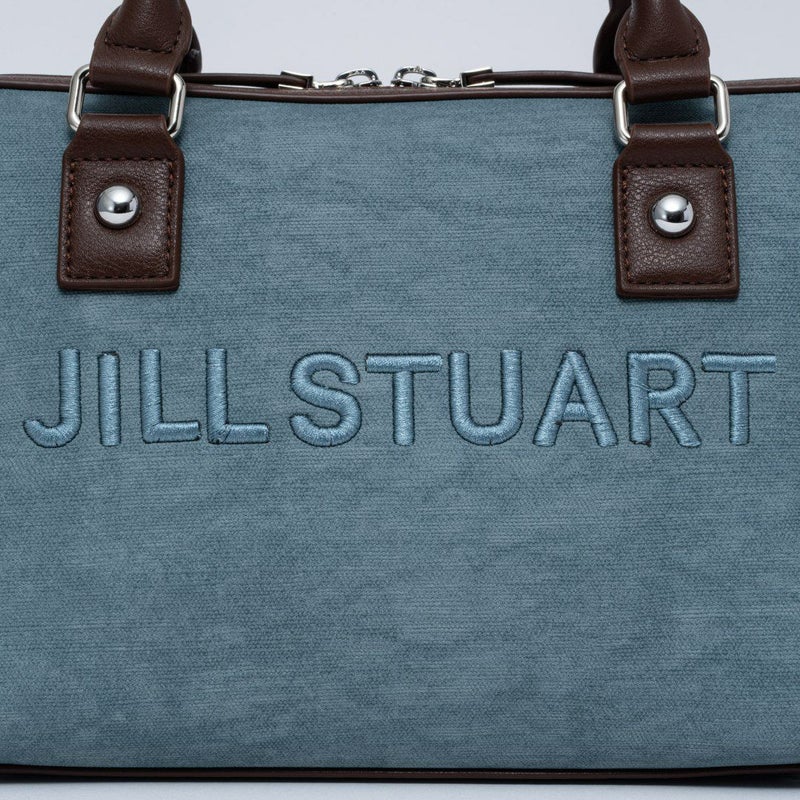 JILL STUARTパネルデニム 2WAYボストン サックス