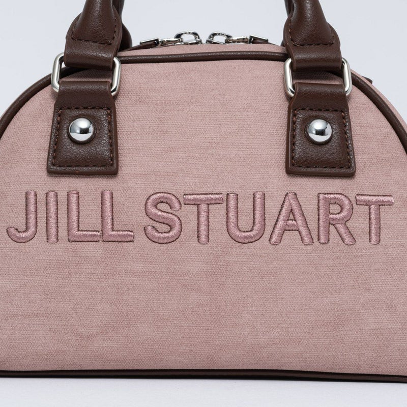 JILL STUARTパネルデニム ミニボストン ピンク