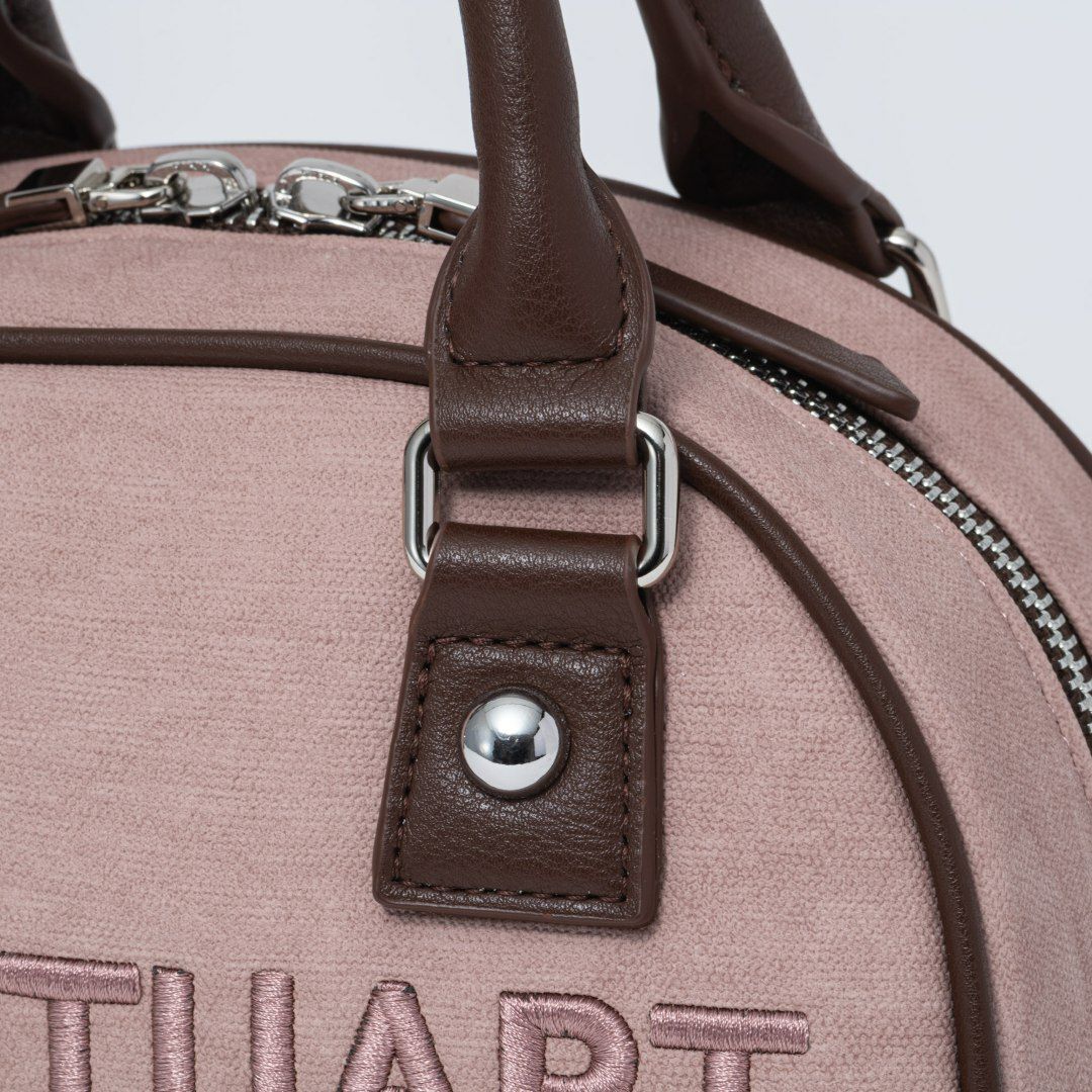 JILL STUARTパネルデニム ミニボストン ピンク