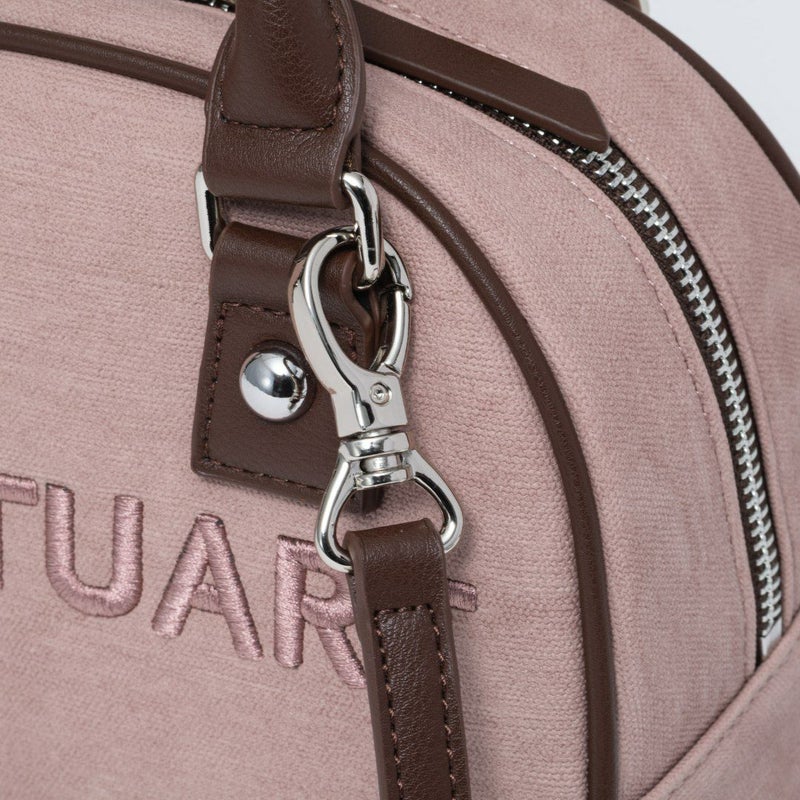 JILL STUARTパネルデニム ミニボストン ピンク