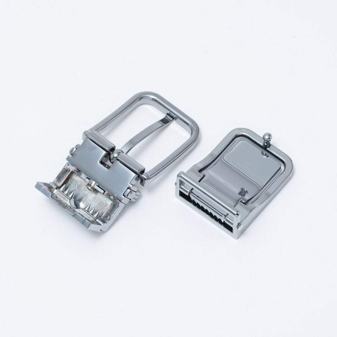 BOSS Madison イタリアンレザーリバーシブルベルト ピン＆プレート【HBMB6020】 ブラック