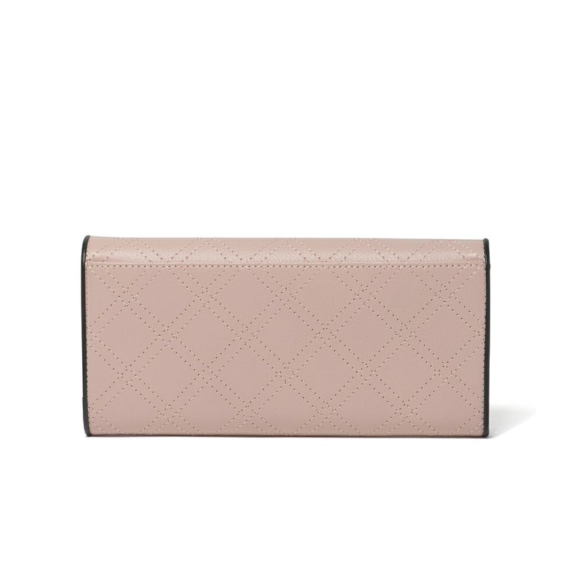 PINKY&DIANNE クラシックキルト 薄型長財布 ピンク