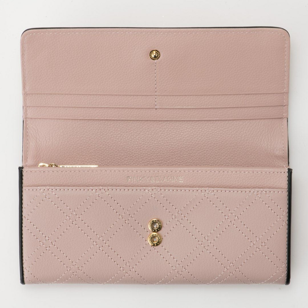 PINKY&DIANNE クラシックキルト 薄型長財布 商品｜THE BAGMANIA