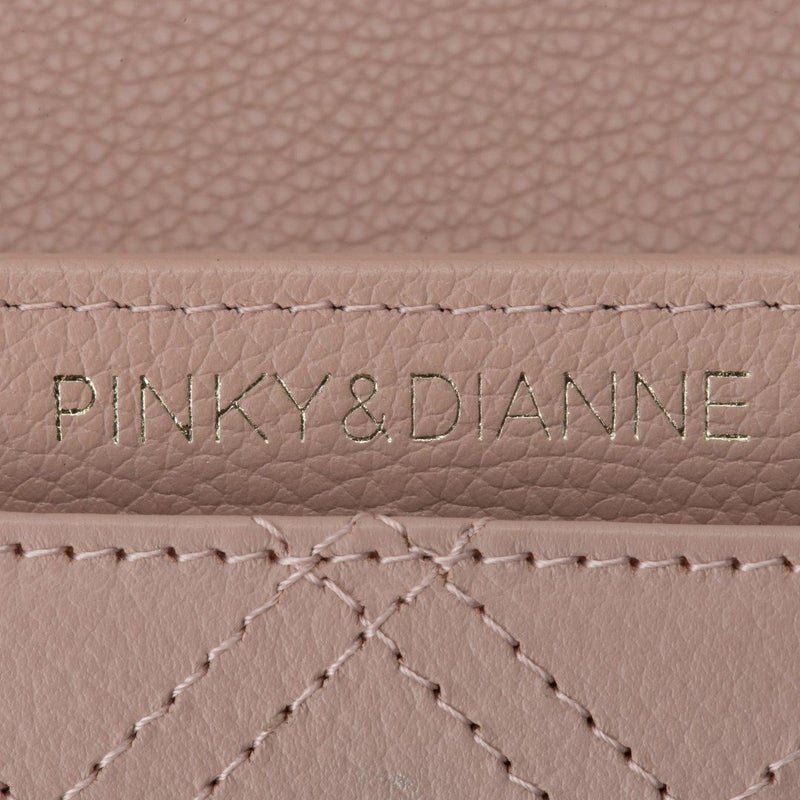 PINKY&DIANNE クラシックキルト 薄型長財布 ピンク