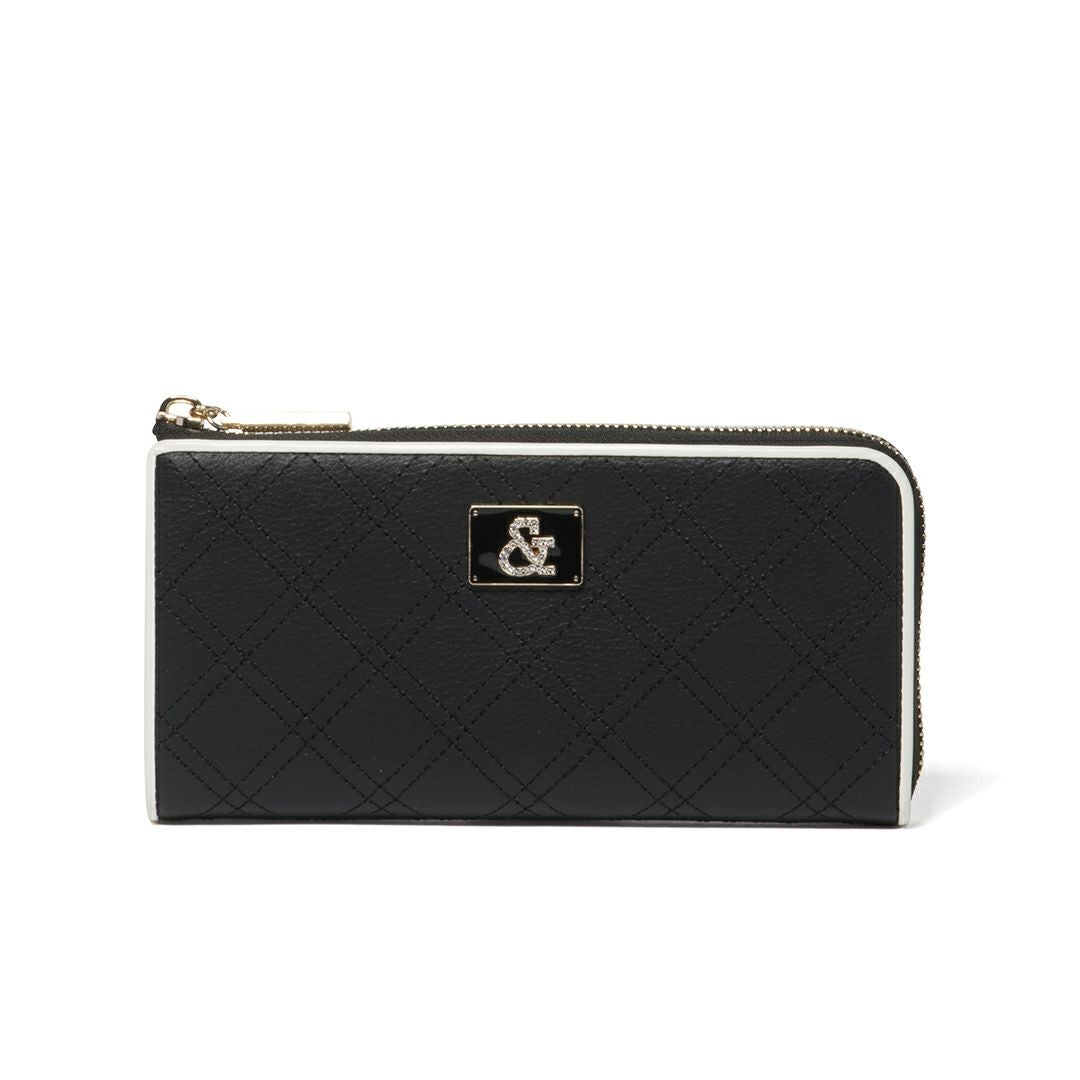 PINKY&DIANNE クラシックキルト L字ファスナー長財布 商品｜THE BAGMANIA