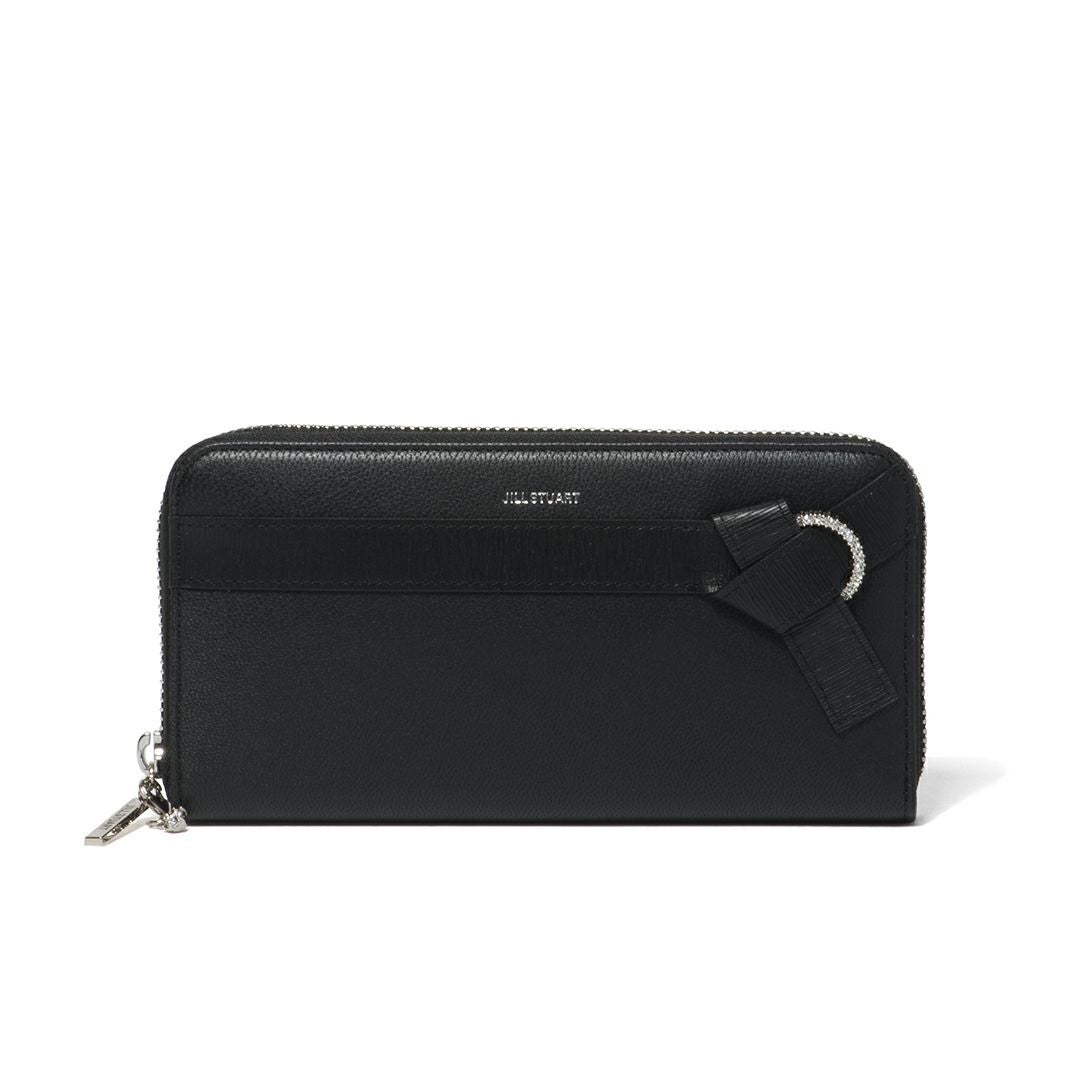 JILL STUART インプルーブ ラウンドファスナー長財布 ブラック