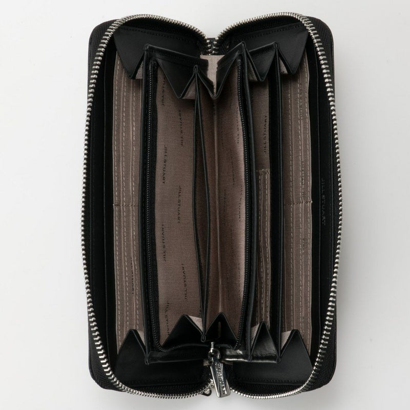 JILL STUART インプルーブ ラウンドファスナー長財布 ブラック