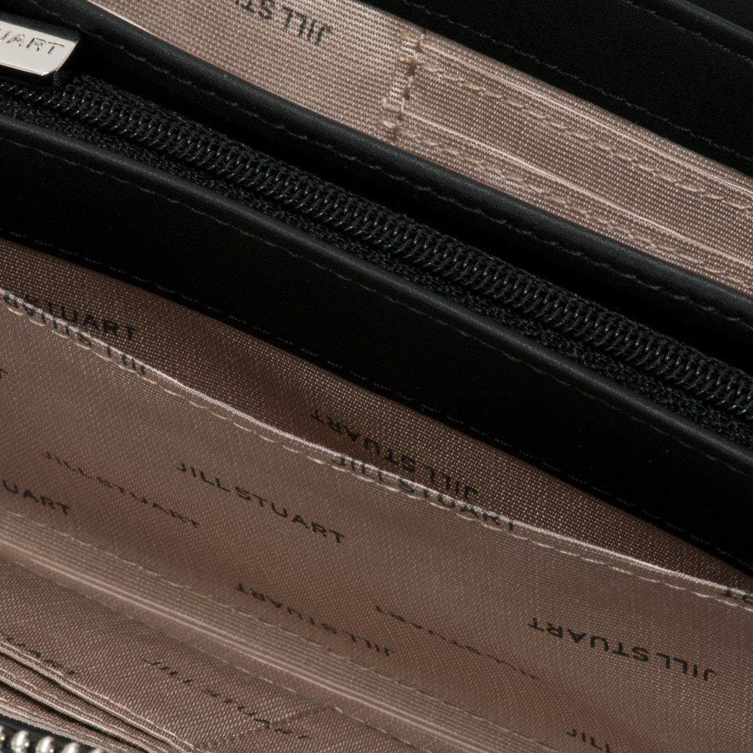 JILL STUART インプルーブ ラウンドファスナー長財布 ブラック