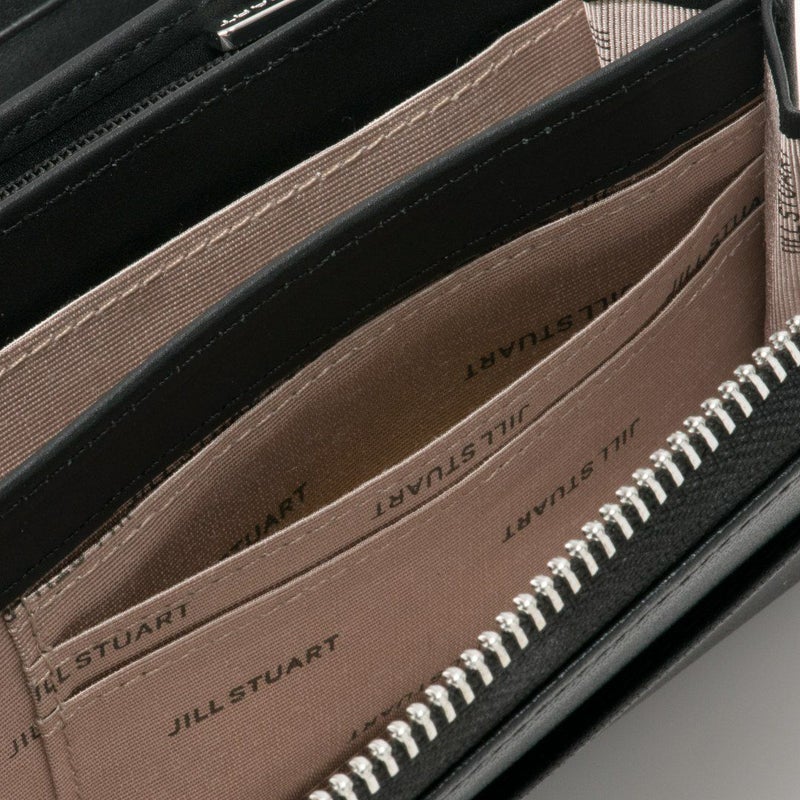 JILL STUART インプルーブ ラウンドファスナー長財布 ブラック
