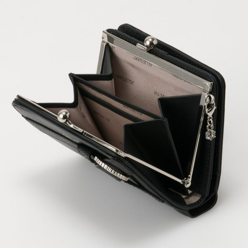 JILL STUART インプルーブ 口金折り財布 ブラック