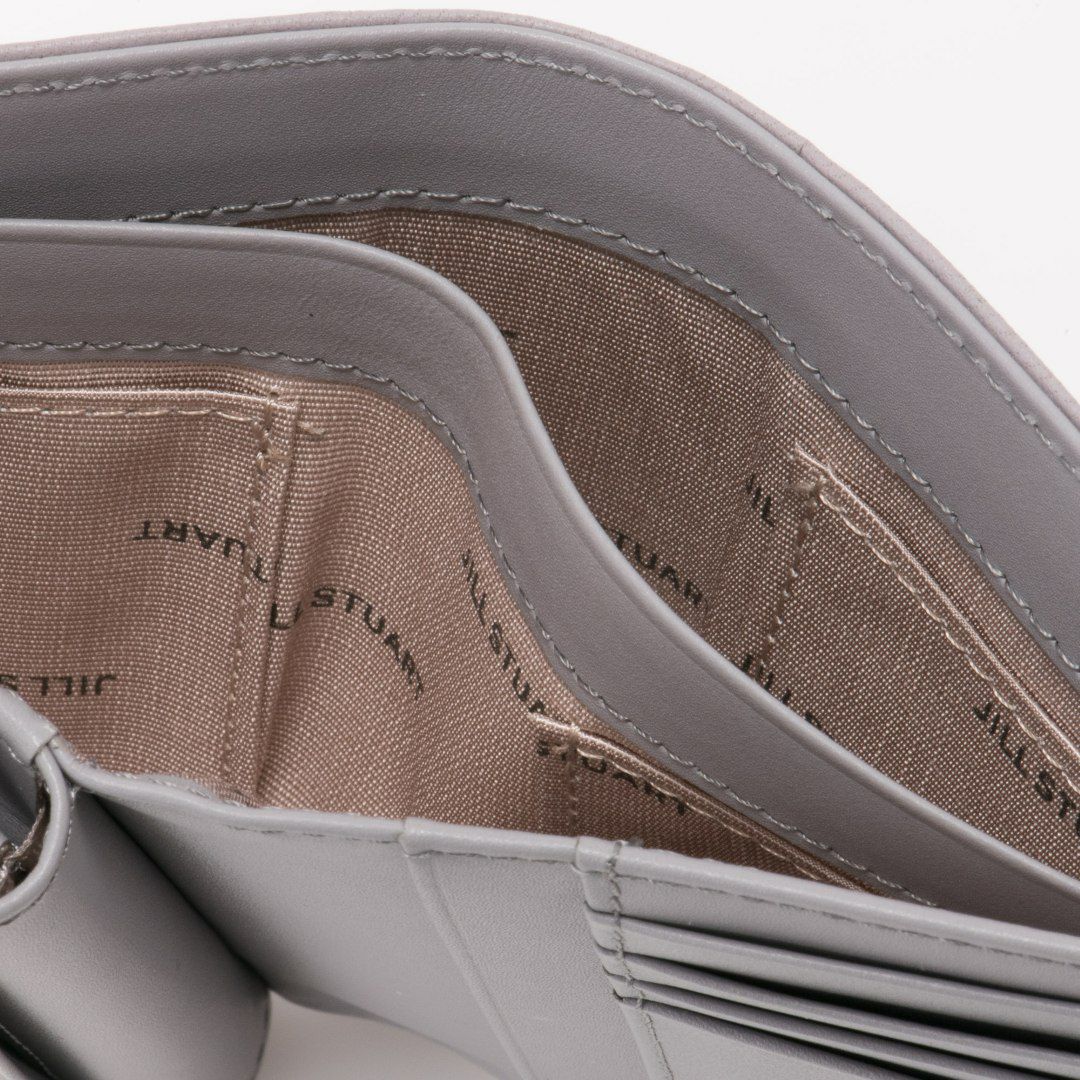JILL STUART インプルーブ 口金折り財布 グレー
