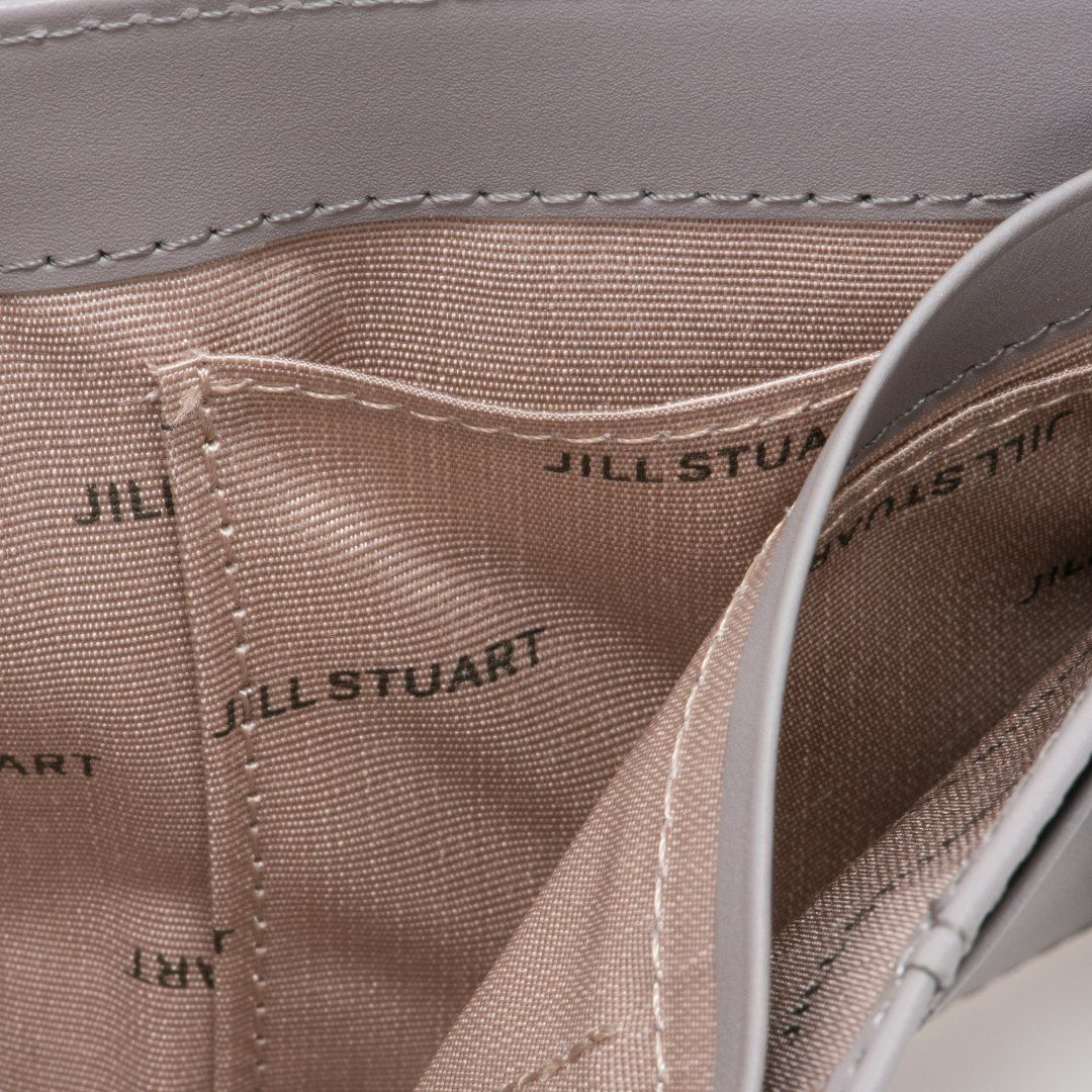 JILL STUART インプルーブ 口金折り財布 グレー