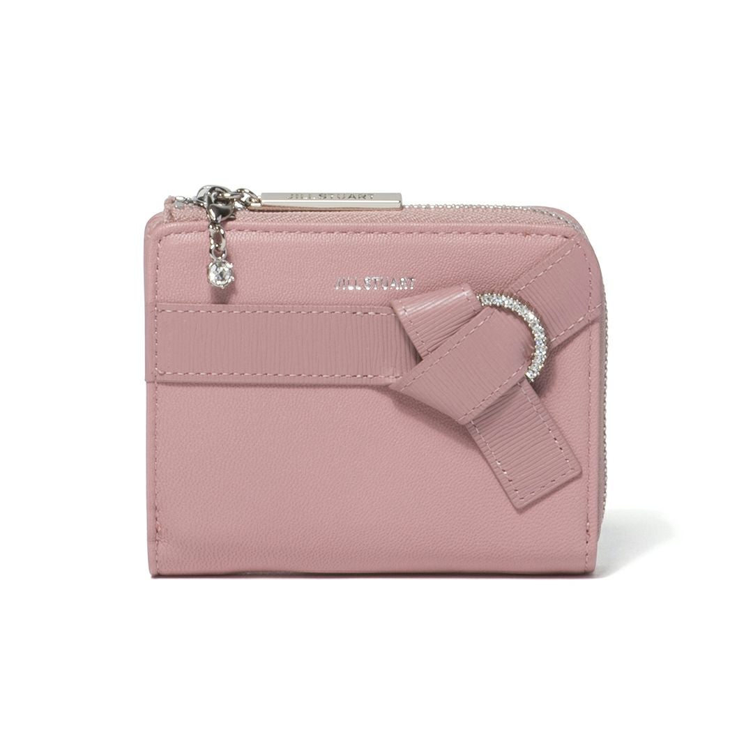 JILL STUART インプルーブ L字ファスナー折り財布 ピンク