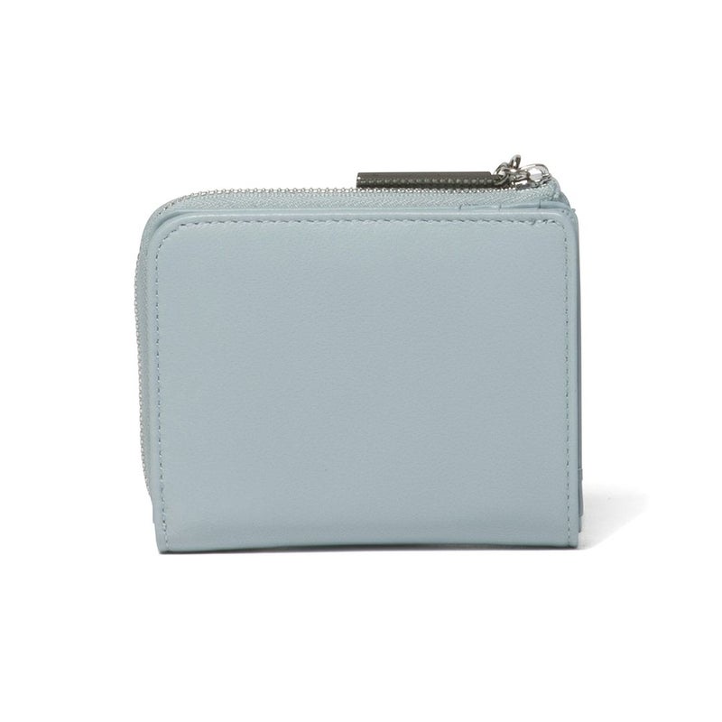 JILL STUART インプルーブ L字ファスナー折り財布 サックス