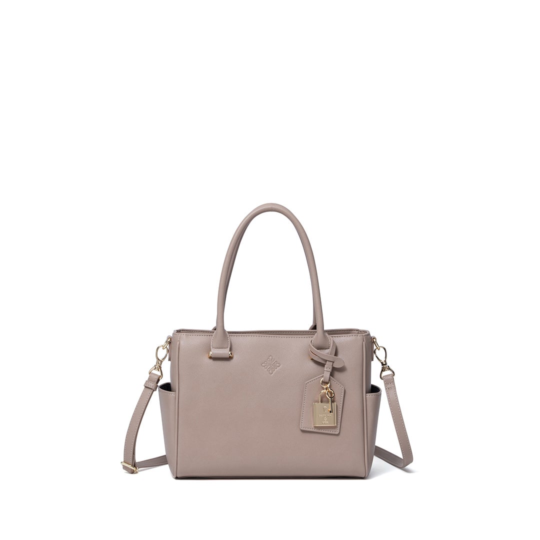 Patrick Cox　ショルダーバッグ　グレージュ系 PATRICK COX パドロック 2WAYハンド 商品｜THE BAGMANIA