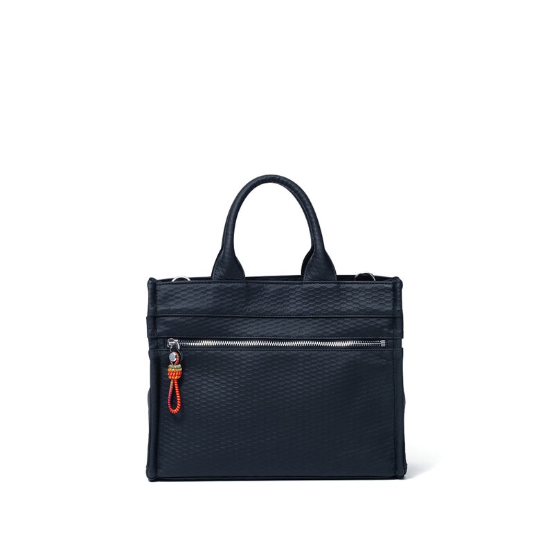 MANIUNO ECCO LEATHER スクエアミニトート(M)【MUMHMMM1】 ブラック