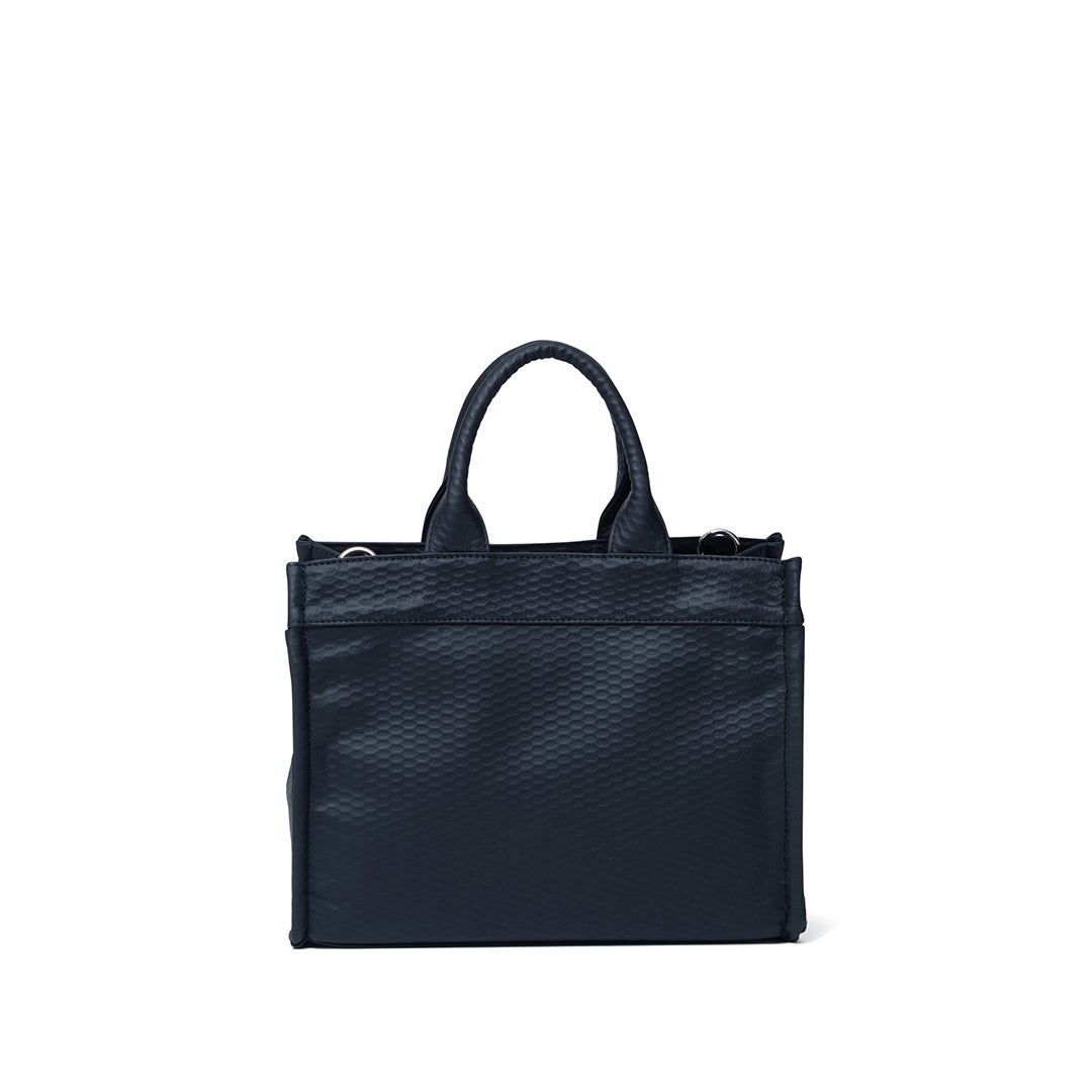 MANIUNO ECCO LEATHER スクエアミニトート(M)【MUMHMMM1】 ブラック