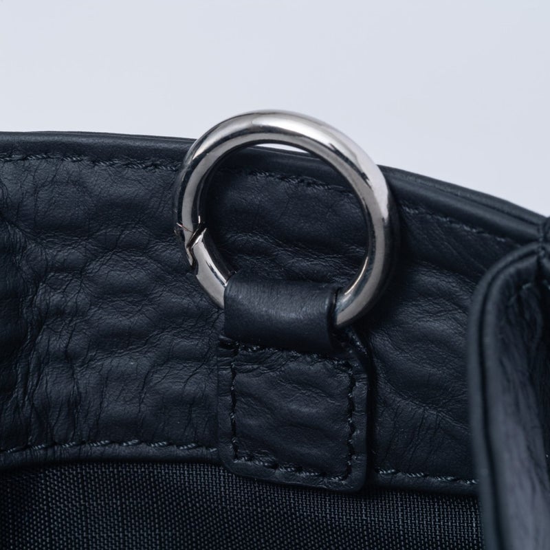 MANIUNO ECCO LEATHER スクエアミニトート(M)【MUMHMMM1】 ブラック