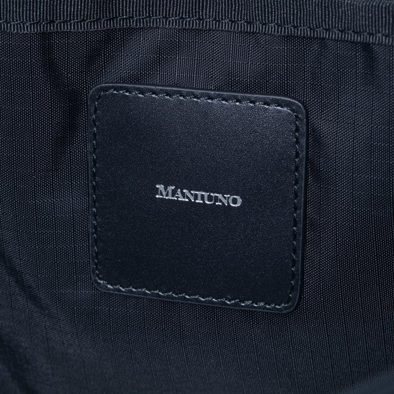 MANIUNO ECCO LEATHER スクエアミニトート(M)【MUMHMMM1】 ブラック