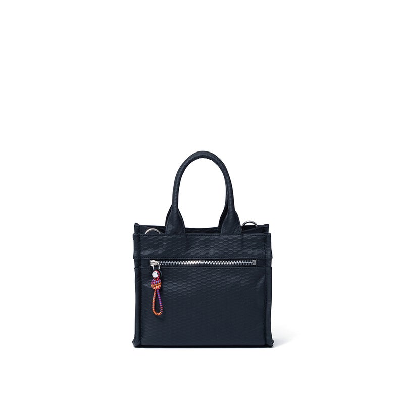 MANIUNO ECCO LEATHER スクエアミニトート(S)【MUMHMMM2】 ブラック