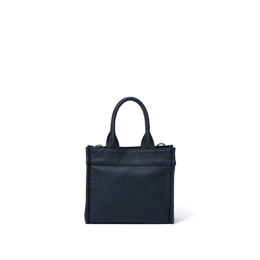 MANIUNO ECCO LEATHER スクエアミニトート(S)【MUMHMMM2】 ブラック