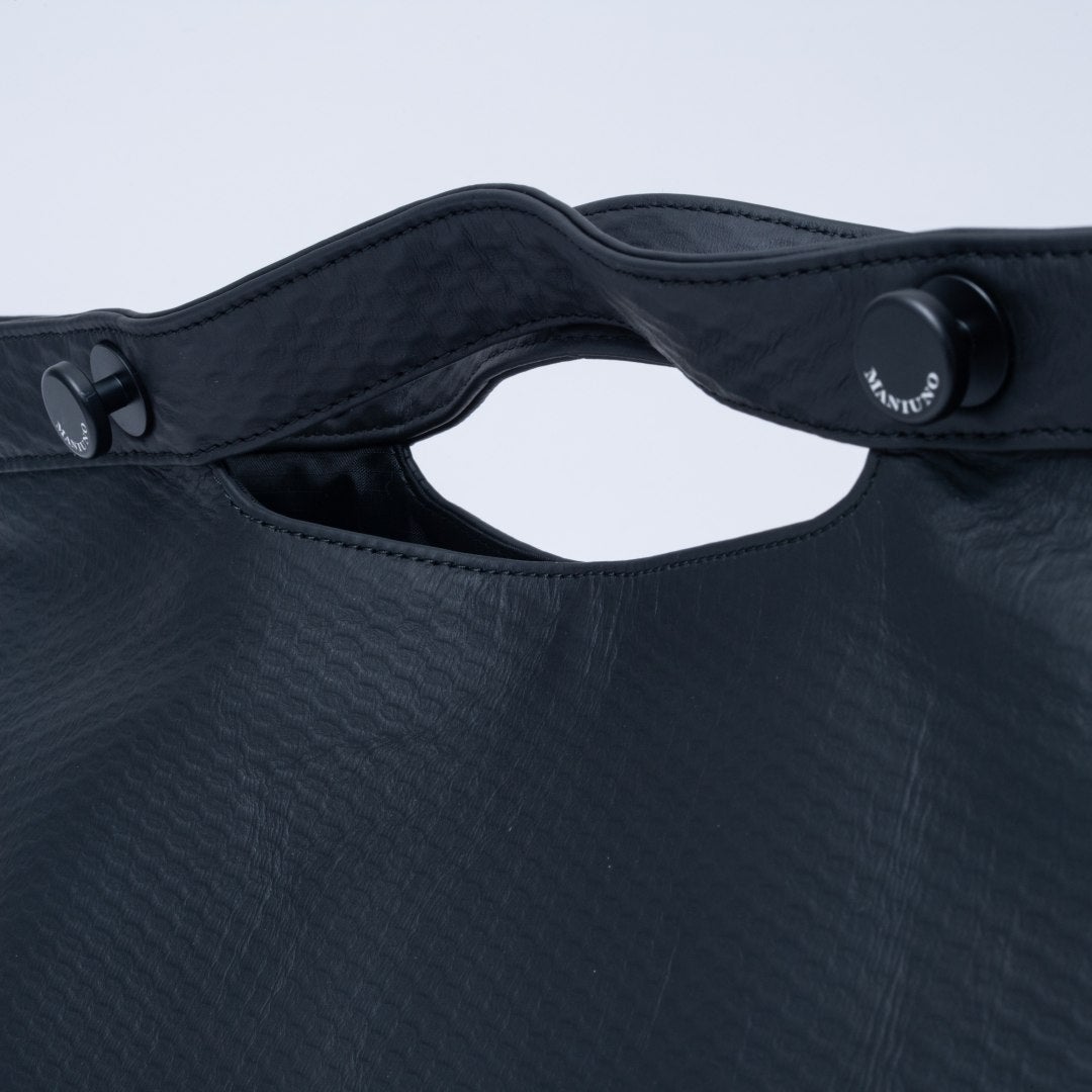 MANIUNO ECCO LEATHER トートバッグ(L)【MUMHMMT1】 ブラック