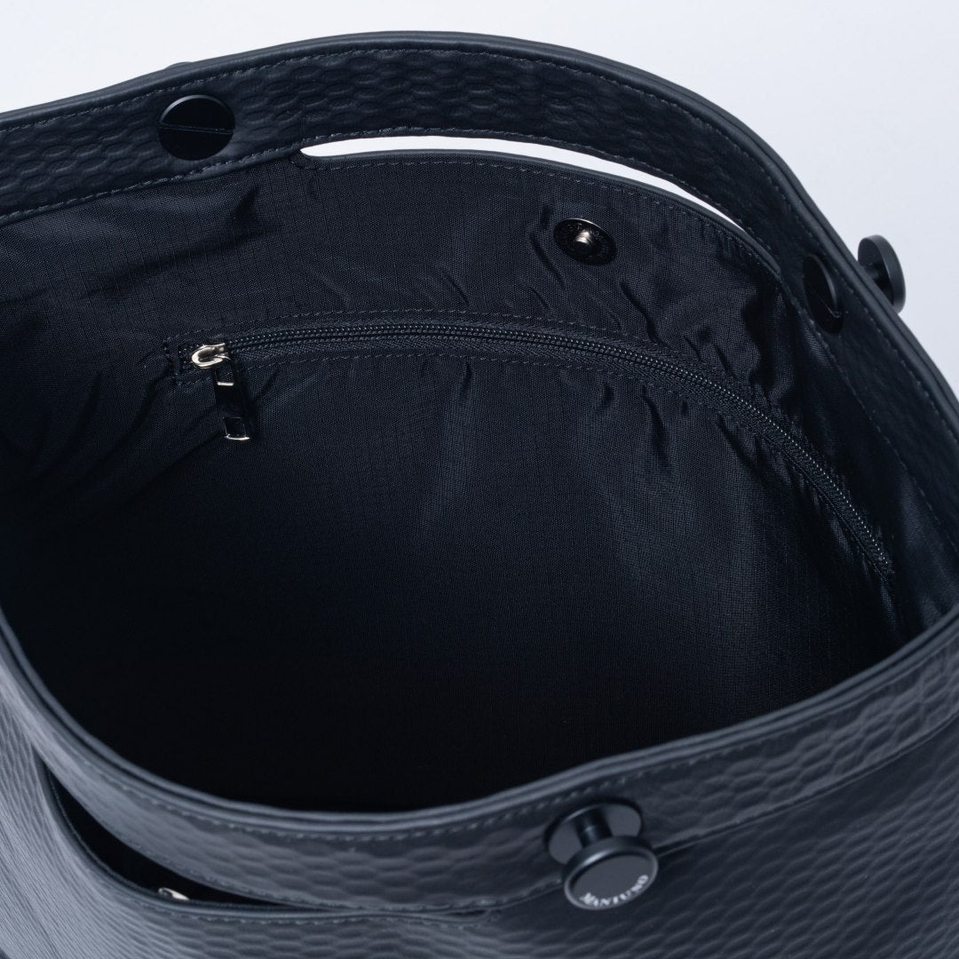 MANIUNO ECCO LEATHER トートバッグ(M)【MUMHMMT2】 ブラック