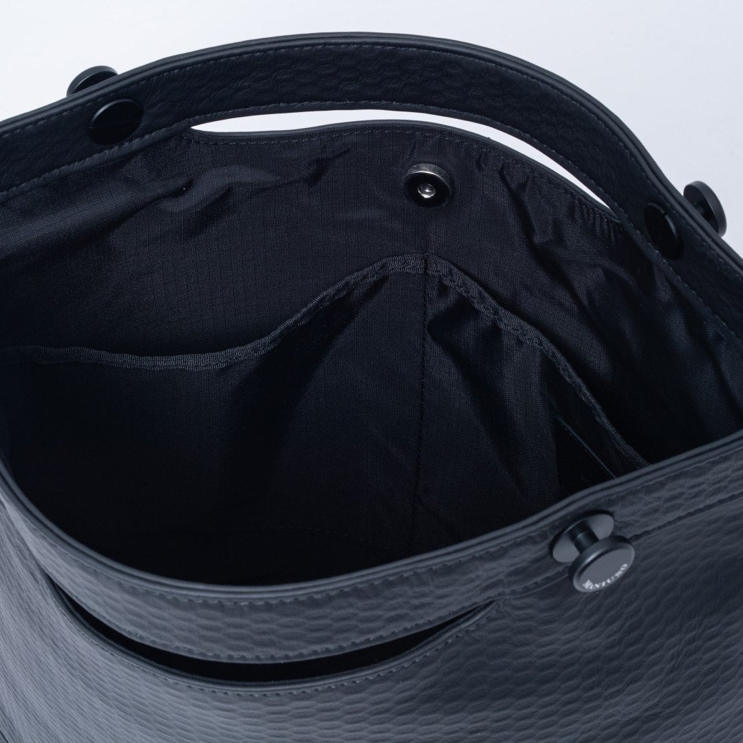 MANIUNO ECCO LEATHER トートバッグ(S)【MUMHMMT3】 ブラック