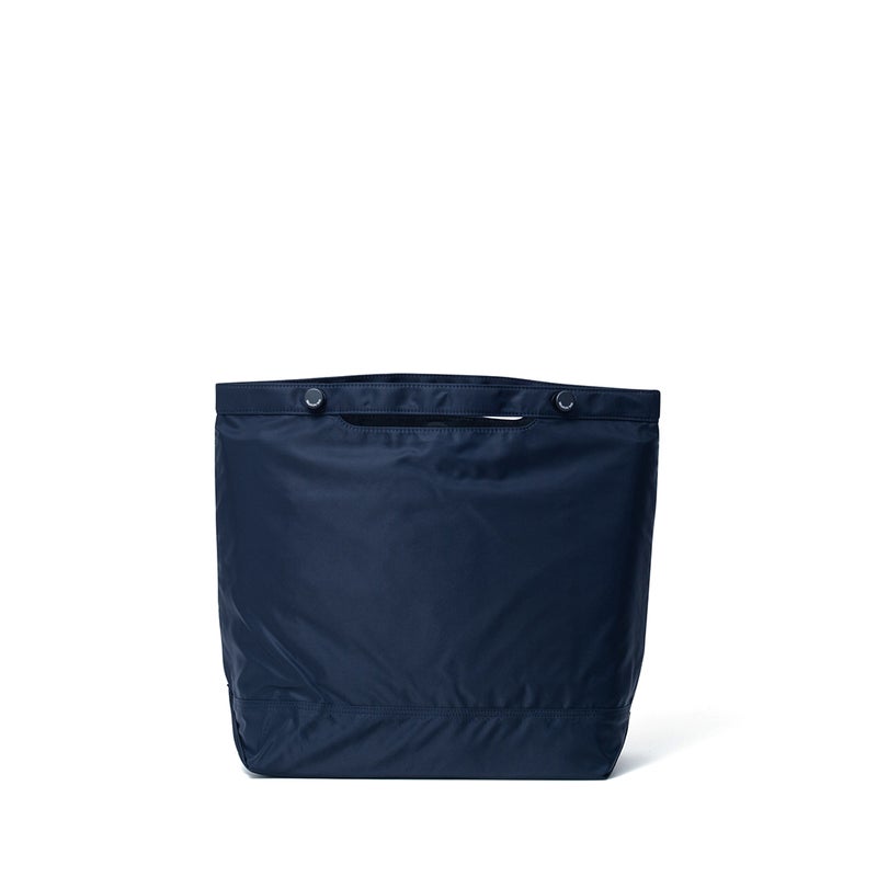 MANIUNO リモンタナイロン トートバッグ(L)【MUMHMLT1】 ネイビー